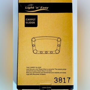 Light ‘n’ Easy Carpet Glidder 3817- Approx size 11”x6”